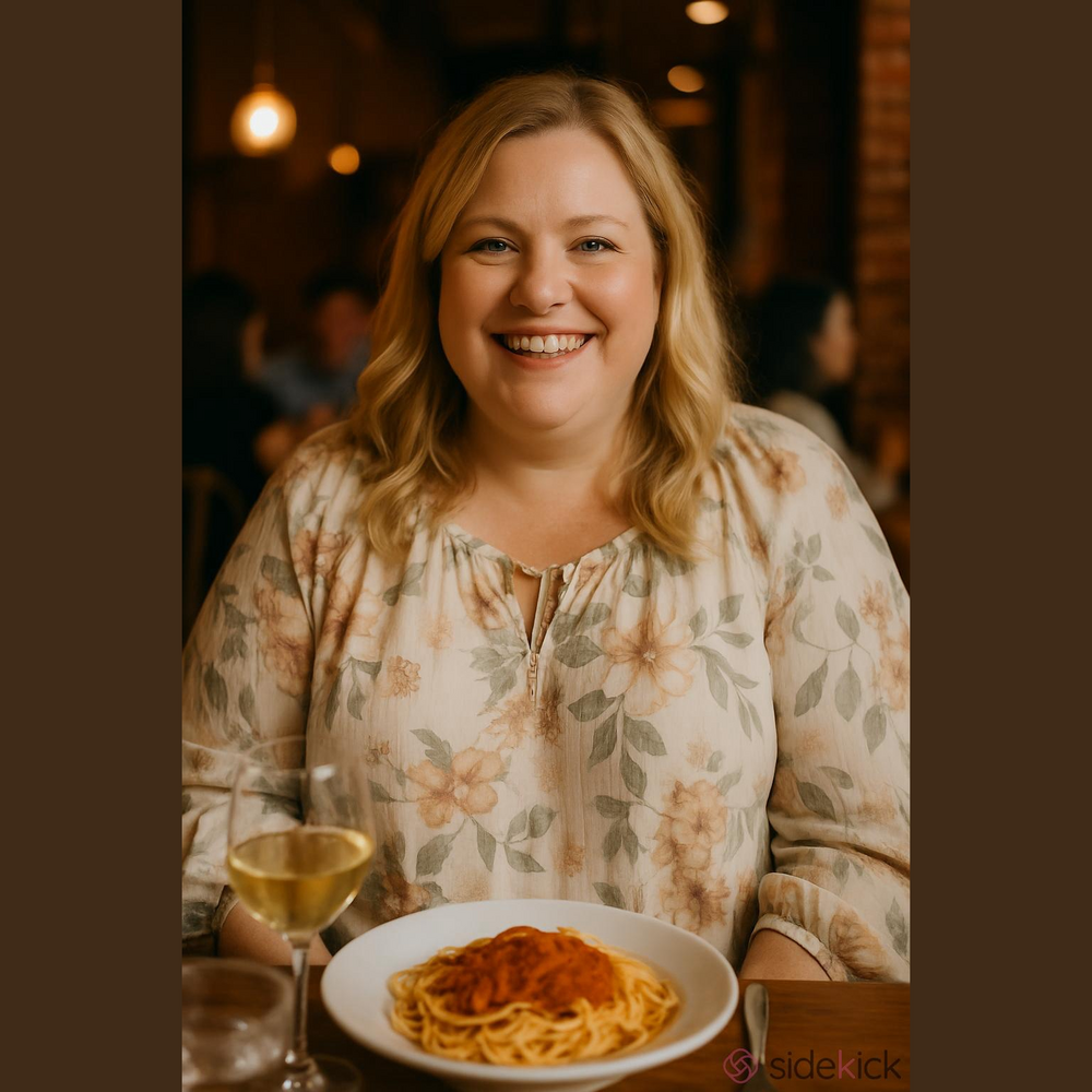 A Love Story Floral Blouse 3X Off White